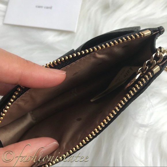NWT kate spade Olive Drive Magda coin wallet black - Picture 7 of 8